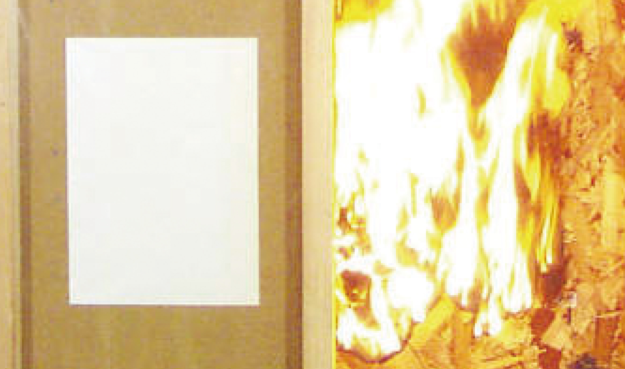 燃えにくい無機質素材、ダイライトパネル