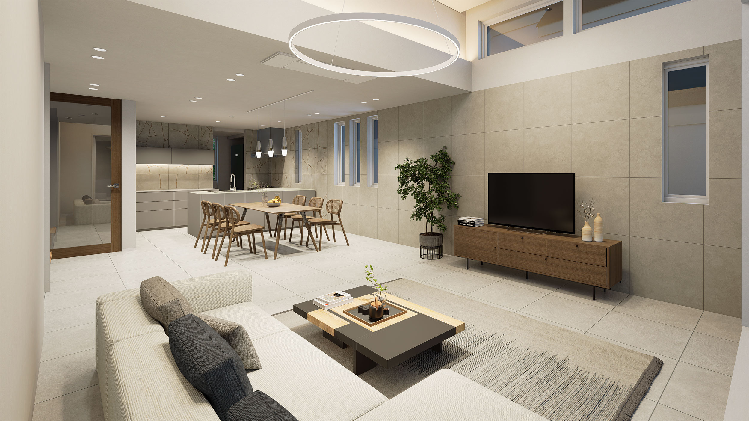 A号棟内観完成イメージ