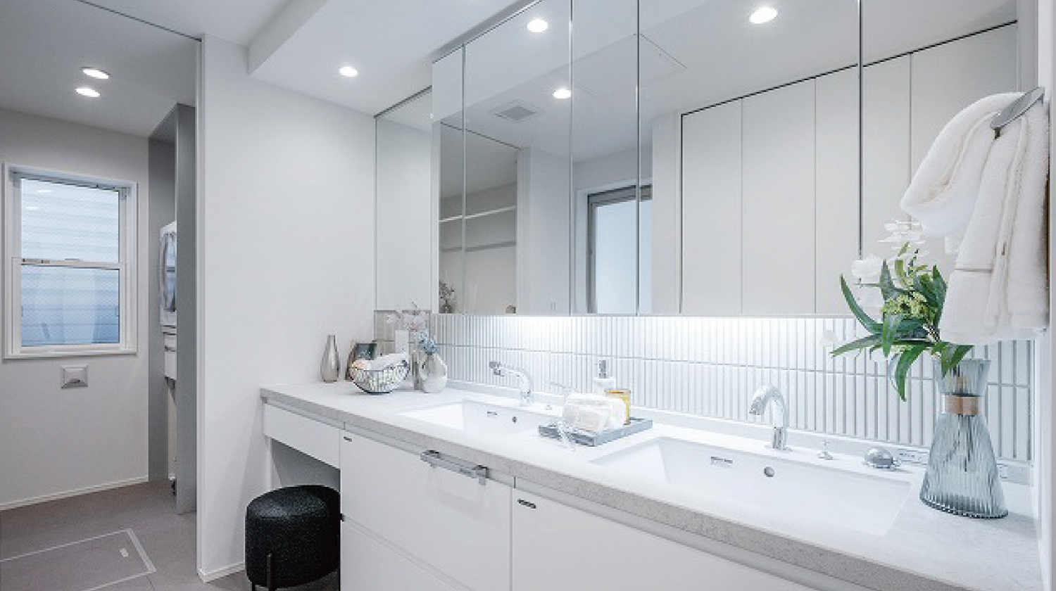 家事を効率良く、快適にするランドリールーム